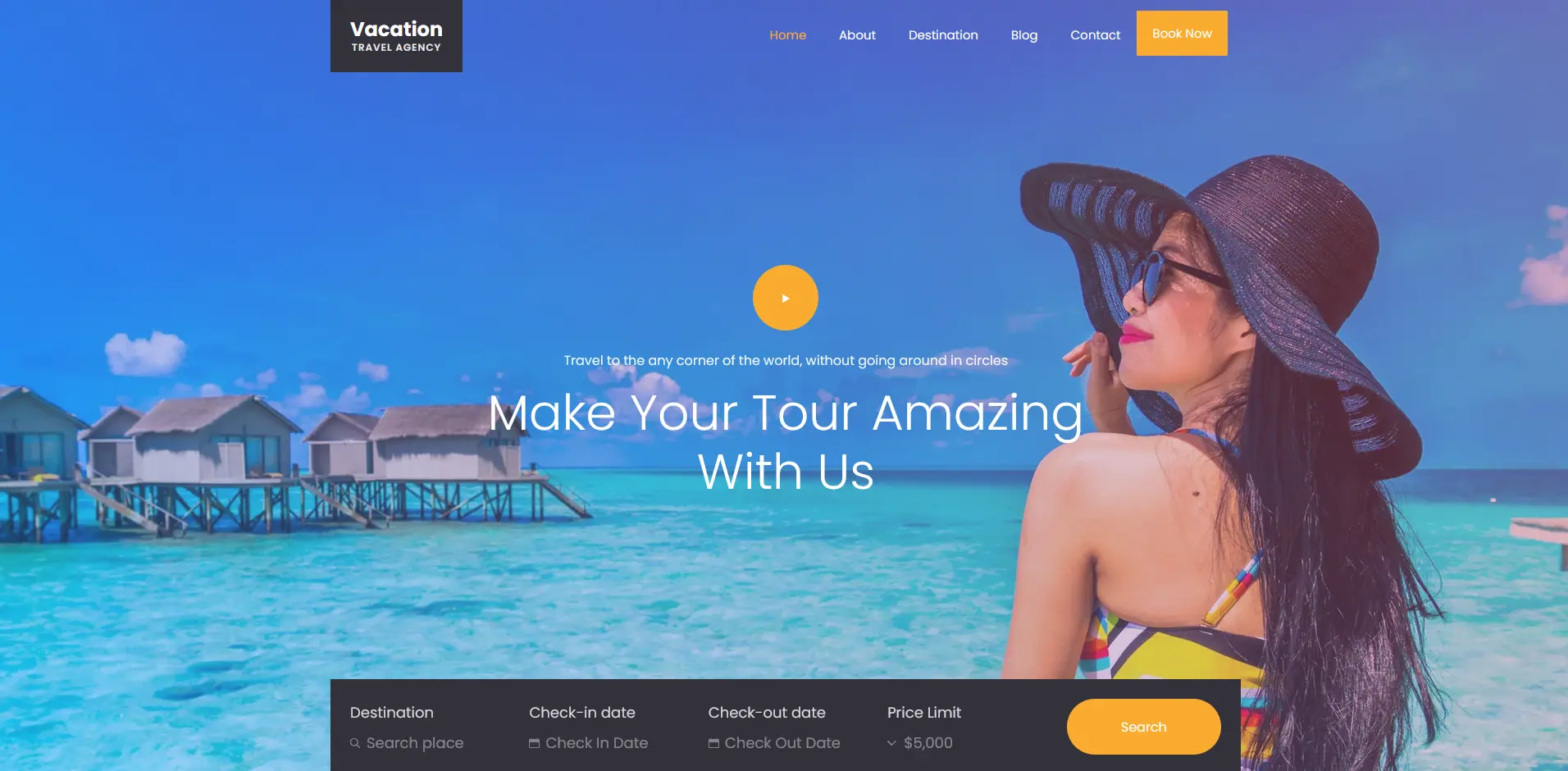 Hotel/SPA – template for hotels and tourism